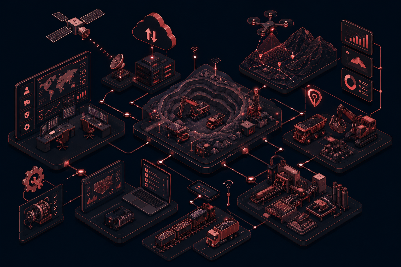 Mining technology and industrial operations